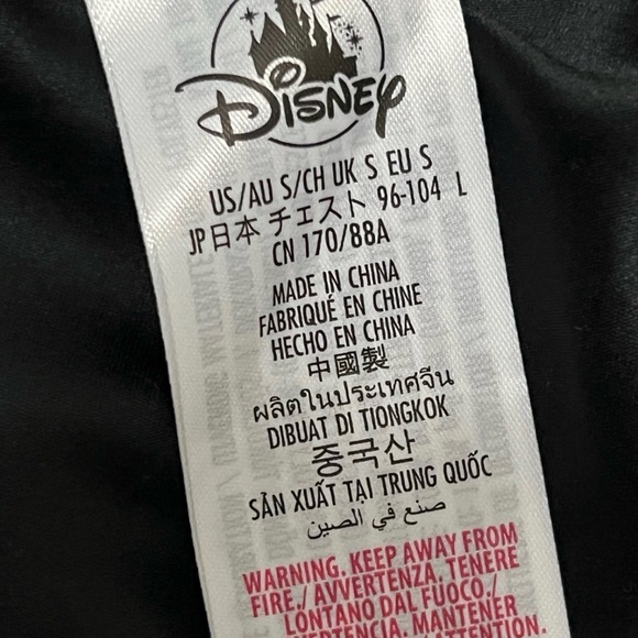 VHTF DISNEY FURRY FLEECE MICKEY BLACK AND WHITE SMALL S EUC - Picture 9 of 10